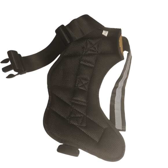 Bolux Dog Harness No-Pull Reflective Dog Vest Adjustable Pet Harness Tan Size L - Picture 5 of 5